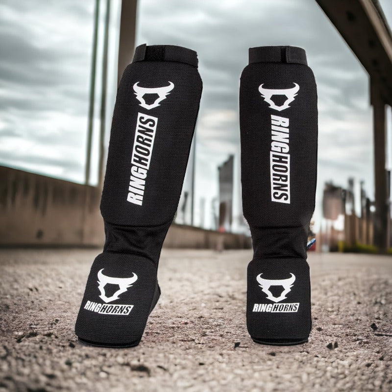 Kontact Shin Guards Black-Ringhorns