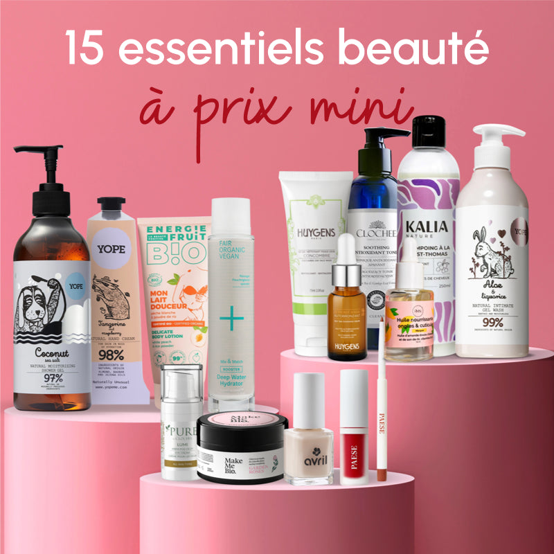 Collab Biobox : 15 produits essentiels