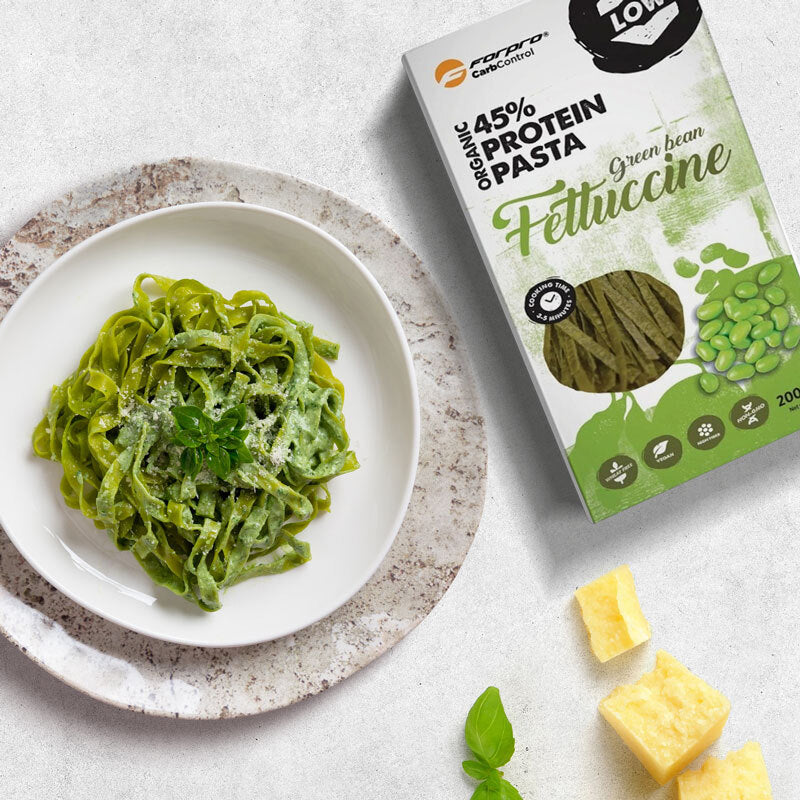 Green bean fettuccine