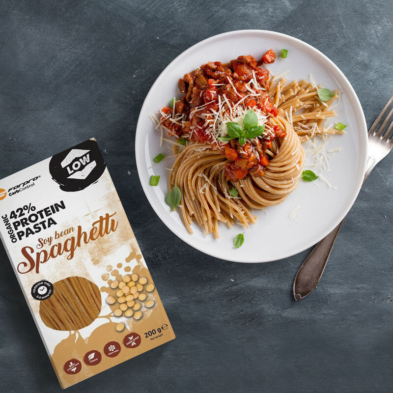 Soy bean spaghetti